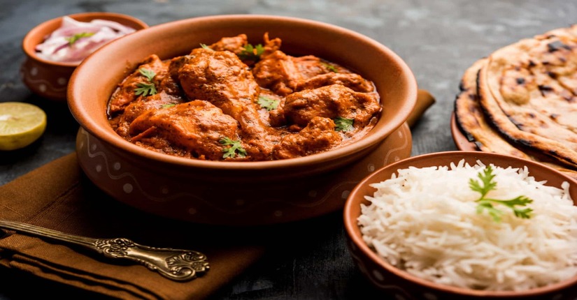 Chicken Tikka Masala with Butter Naan: A Flavorful Feast